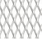 Preview: Gittermatte Streckmetall Edelstahl 50×50 cm 30×17×2,5 mm