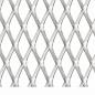 Preview: Gittermatte Streckmetall Edelstahl 50×50 cm 45×20×4 mm
