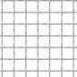Preview: Wellengitter Edelstahl 50×50 cm 11×11×2 mm