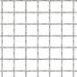 Preview: Wellengitter Edelstahl 100x85 cm 11x11x2 mm