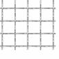 Preview: Wellengitter Edelstahl 100x85 cm 11x11x2 mm