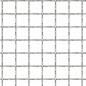 Preview: Wellengitter Edelstahl 100x85 cm 21x21x2,5 mm