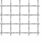 Preview: Wellengitter Edelstahl 100x85 cm 21x21x2,5 mm