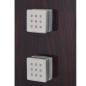 Preview: Duschpaneel-System Glas Braun