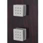Preview: Duschpaneel-System Glas Braun