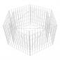 Preview: Sechseckiges Gabionen-Hochbeet 100×90×50 cm