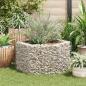 Preview: Sechseckiges Gabionen-Hochbeet 100×90×50 cm
