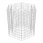 Preview: Sechseckiges Gabionen-Hochbeet 100×90×100 cm