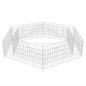 Preview: Sechseckiges Gabionen-Hochbeet 200x173x40 cm