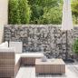 Preview: Gabionenkorb Pflanzkasten Gemüse-Hochbeet Stahl 300×30×100 cm