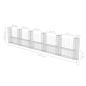 Preview: Gabionenkorb U-Form Stahl 570×20×100 cm