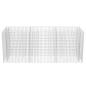 Preview: Gabionen-Hochbeet Stahl 270×90×100 cm