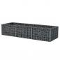 Preview: Gabionen-Hochbeet Stahl 270×90×50 cm