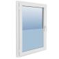 Preview: Fensterfolie Matt Grau 0,9x100 m PVC