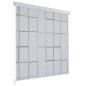 Preview: Duschrollo 80x240 cm Quadratmuster