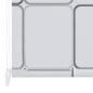 Preview: Duschrollo 100x240 cm Quadratmuster