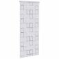 Preview: Duschrollo 100x240 cm Quadratmuster