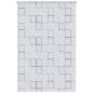 Preview: Duschrollo 140x240 cm Quadratmuster