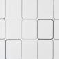 Preview: ARDEBO.de - Duschrollo 160x240 cm Quadratmuster