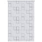 Preview: Duschrollo 160x240 cm Quadratmuster