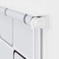 Preview: Duschrollo 160x240 cm Quadratmuster