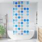 Preview: Duschrollo 80x240 cm Kreismuster