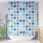 Preview:  Duschrollo 140x240 cm Kreismuster