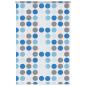 Preview: Duschrollo 160x240 cm Kreismuster