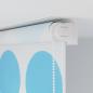 Preview: Duschrollo 160x240 cm Kreismuster