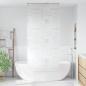 Preview: Duschrollo 80x240 cm Splash-Design