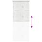 Preview: Duschrollo 100x240 cm Splash-Design