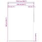 Preview: Duschrollo 140x240 cm Splash-Design