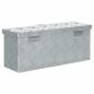 Preview: Aluminiumkiste 48,5 x 14 x 20 cm Silbern