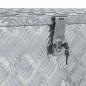 Preview: Aluminiumkiste 110,5×38,5×40 cm Silbern