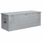 Preview: Aluminiumkiste 110,5×38,5×40 cm Silbern