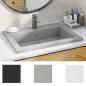 Preview: Granitbecken 600×450×120 mm Grau