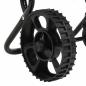 Preview: Handstreuwagen Salzstreuer PVC und Stahl 92x46x70 cm 15 L