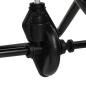 Preview: Handstreuwagen Salzstreuer PVC und Stahl 92x46x70 cm 15 L