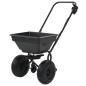 Preview: Handstreuwagen Salzstreuer PVC und Stahl 92x46x70 cm 15 L