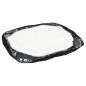 Preview: Handstreuwagen Salzstreuer zum Ziehen PVC Stahl 125x74x79cm 45L