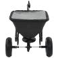 Preview: Handstreuwagen Salzstreuer zum Ziehen PVC Stahl 125x74x79cm 45L
