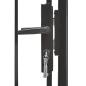 Preview: Gartentor Stahl 1x1,75 m Schwarz
