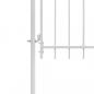 Preview: Gartentor Stahl 1x1,75 m Weiß