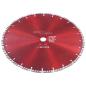 Preview: Diamant-Trennscheibe mit Turbo Stahl 350 mm