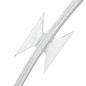 Preview: NATO-Stacheldraht Verzinkter Stahl 300 m