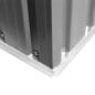 Preview: Gartenhaus 257x298x178 cm Metall Grau