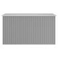 Preview: Gartenhaus 257x298x178 cm Metall Grau