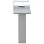 Preview: Mesh-Gartentor Verzinkter Stahl 289 x 175 cm Grau