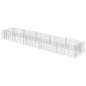 Preview: Gabionen-Hochbeet Verzinkter Stahl 450×90×50 cm