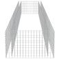 Preview: Gabionen-Hochbeet Verzinkter Stahl 450×90×50 cm